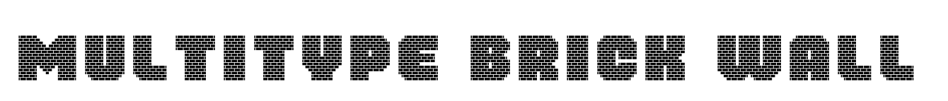 MultiType Brick Wall